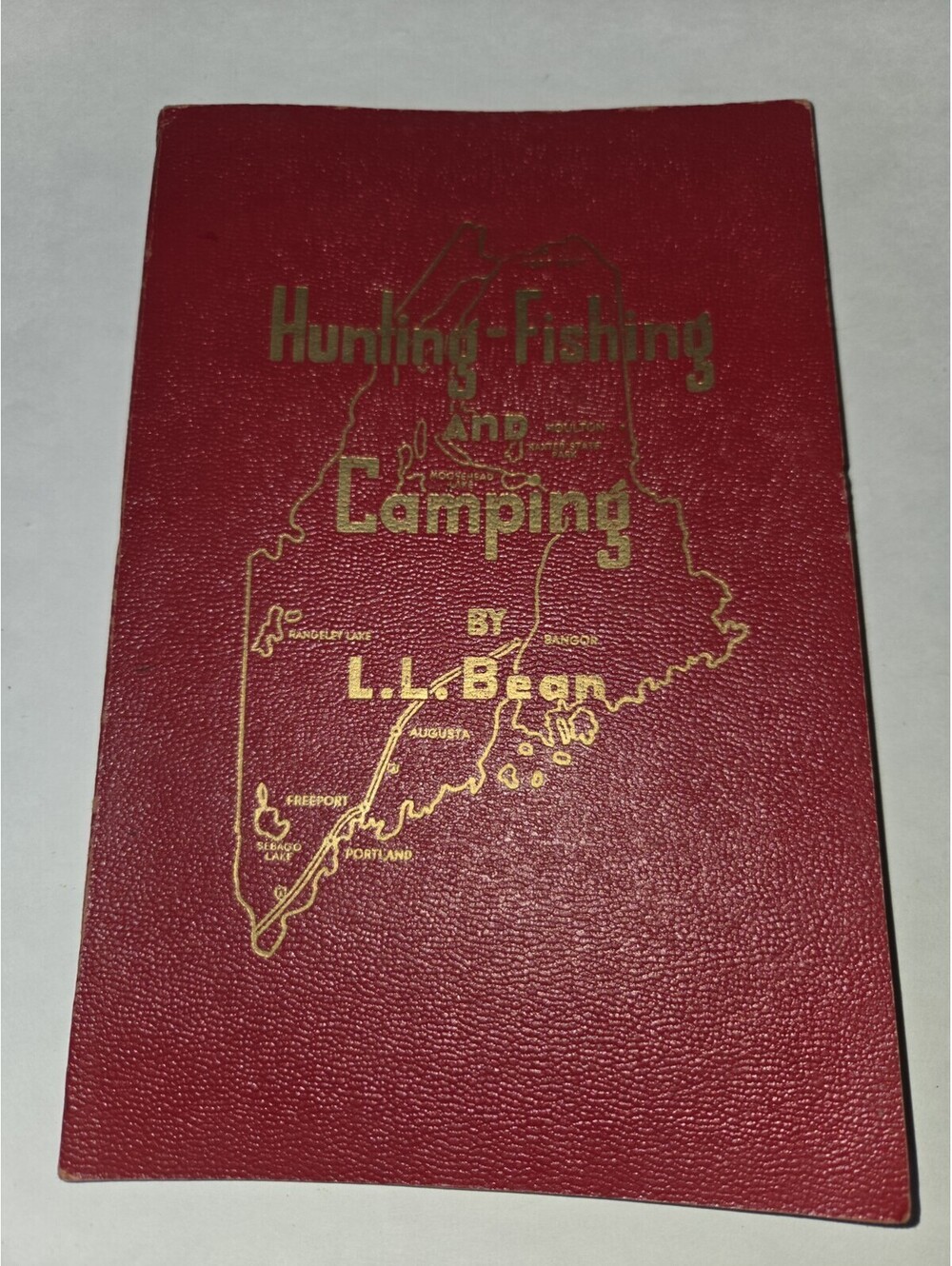 HUNTING-FISHING AND CAMPING BY L.L. BEAN, VINTAGE 1958 16th EDITION
